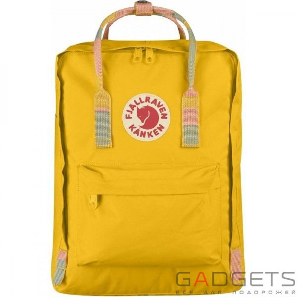 Фото Рюкзак Fjallraven Kanken Warm Yellow/Random Blocked