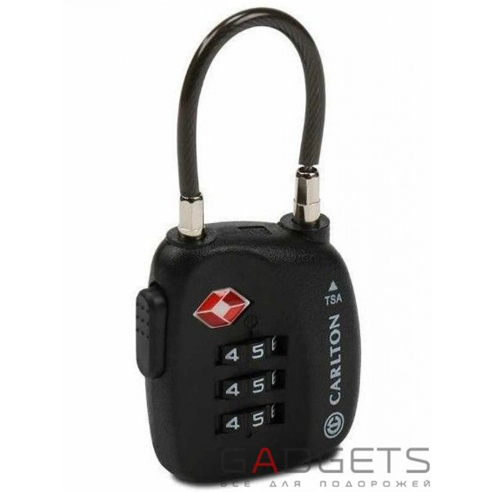 Фото Замок дорожній Carlton Travel Accessories Чорний (05992796X;01)