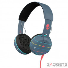 Наушники Skullcandy Stripes/Navy/Blue Grind On-Ear w/tap Tech (S5GRHT-469)