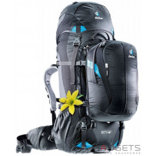 Рюкзак Deuter Quantum 60+10 SL цвет 7321 black-turquoise