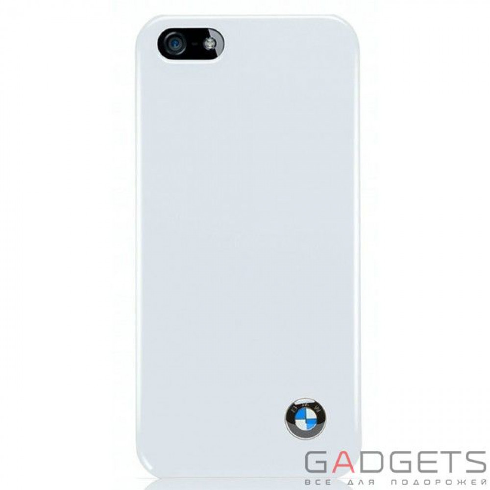 Фото Чохол-накладка CG Mobile BMW Hard Case Shiny Finish White for iPhone 55S (BMHCP5SW)
