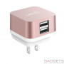 Сетевое з/у Lab.C X2 2 Port USB Wall Charger Rose Gold (2.4A) (LABC-593-RG_KR) фото 0