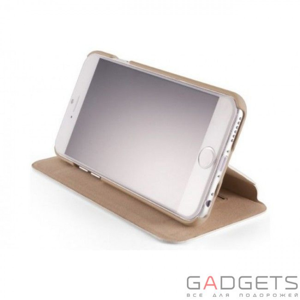 Фото Чохол-книжка Element Case Soft-Tec White/Gold for iPhone 6/6S (EMT-0050)