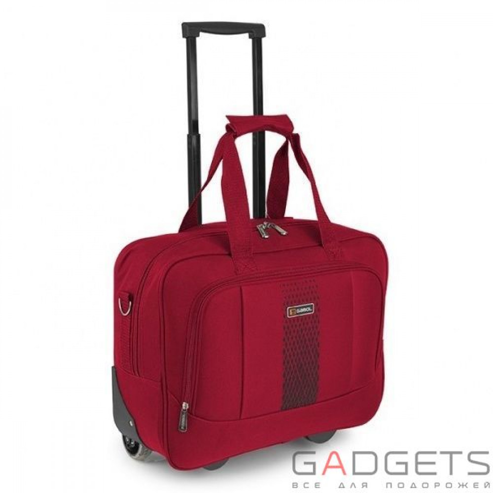 Фото Сумка дорожная на колесах Gabol Roll Pilot 24L Red