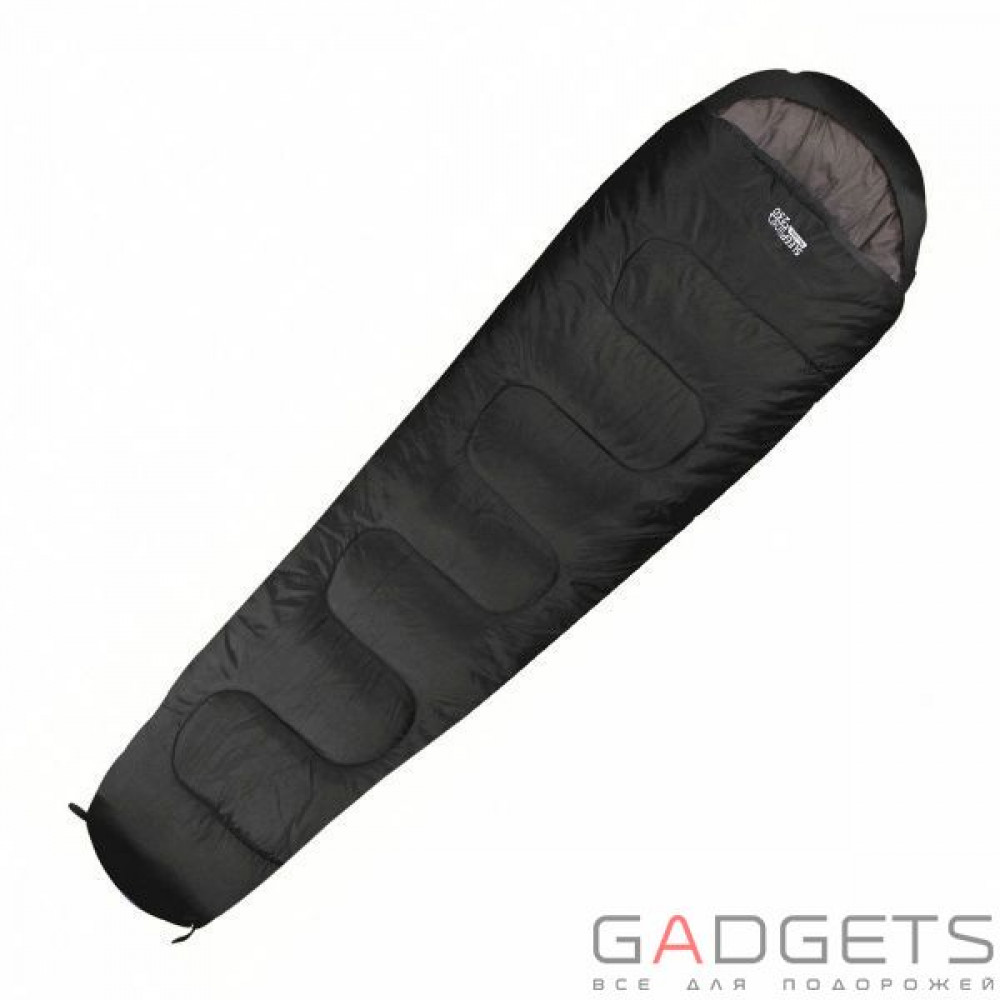 Фото Спальный мешок Highlander Sleepline 250 Mummy/+5°C Black (Left)