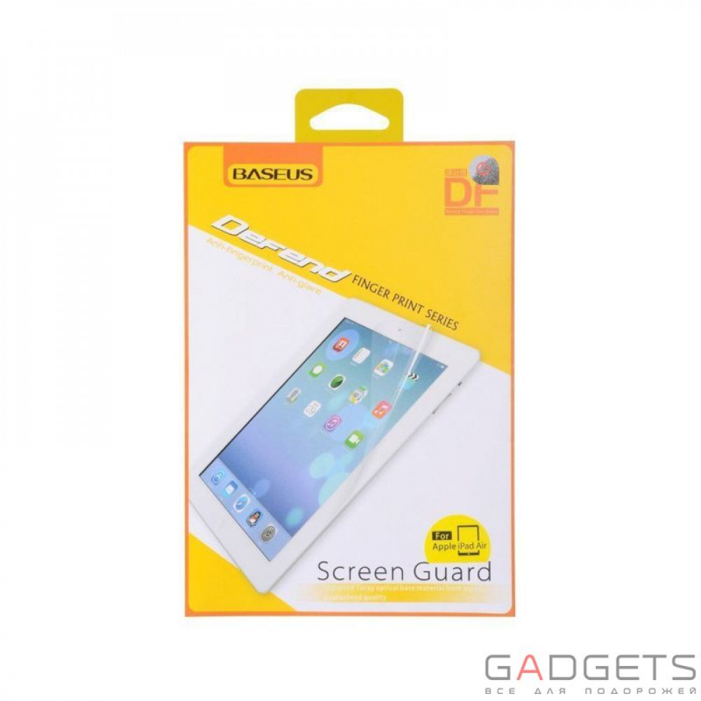 Фото Защитная пленка Baseus Defend Fingerprint Screen Guard для Apple iPad Air
