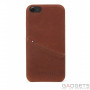 Чохол Decoded Leather Back Cover для iPhone 7 Коричневый (D6IPO7BC3CBN) фото 0