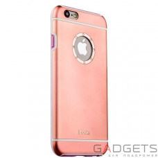 Чехол-накладка iBacks Ares Armour Love Aluminum Case with Crystal Diamond for iPhone 6S Plus Rose Gold