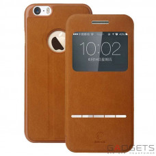 Чехол-книжка Baseus Terse Leather Case Brown for iPhone 6 Plus 5.5''