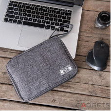 Дорожный органайзер для кабелей Travelty Basics M Grey (TR-BM-GR)