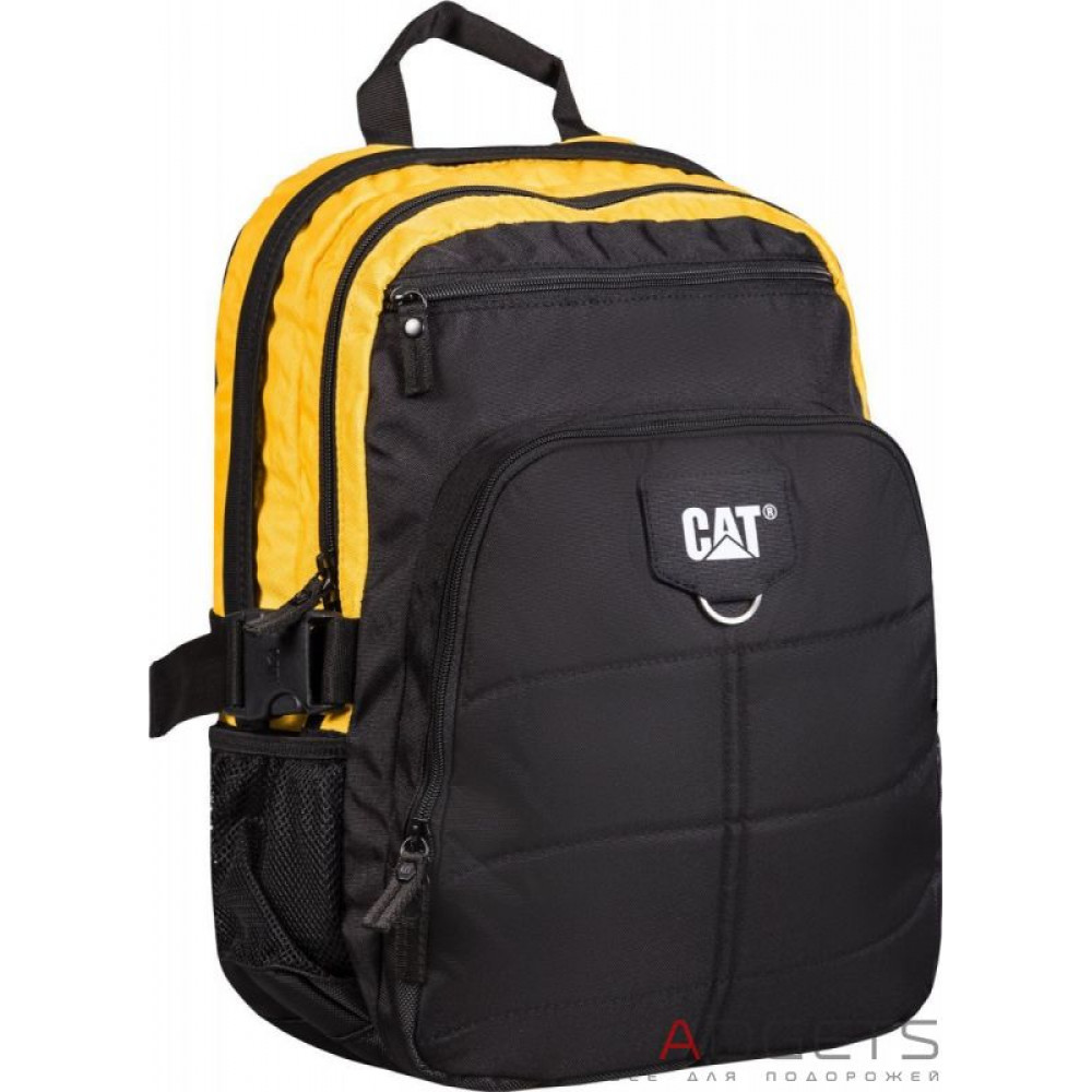 Фото Рюкзак CAT Millennial Classic 22л Черный/Желтый (83435;12)