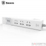 Сетевой фильтр Baseus Anpin series power strip USB White фото 0