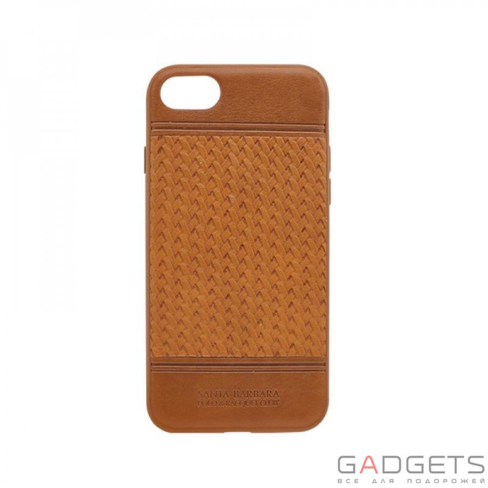 Фото Чехол Polo Chevron для iPhone 7/8 Plus Brown (SB-IP7SPCHR-BRW-1)
