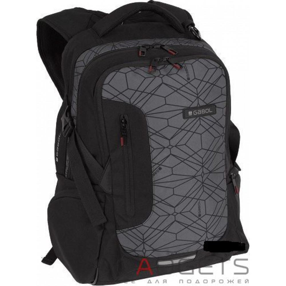 Фото Рюкзак міський Gabol Grid 31 Black 221269