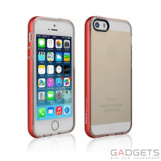 Чехол-накладка Baseus Fusion For iPhone 5/5s Red bumper