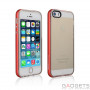 Чохол-накладка Baseus Fusion For iPhone 5/5s Red bumper фото 0