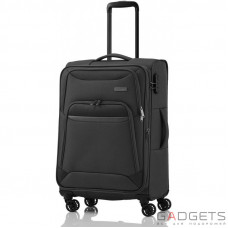 Чемодан на 4-х колесах Travelite Kendo (M) 56 л Black (TL090348-01)
