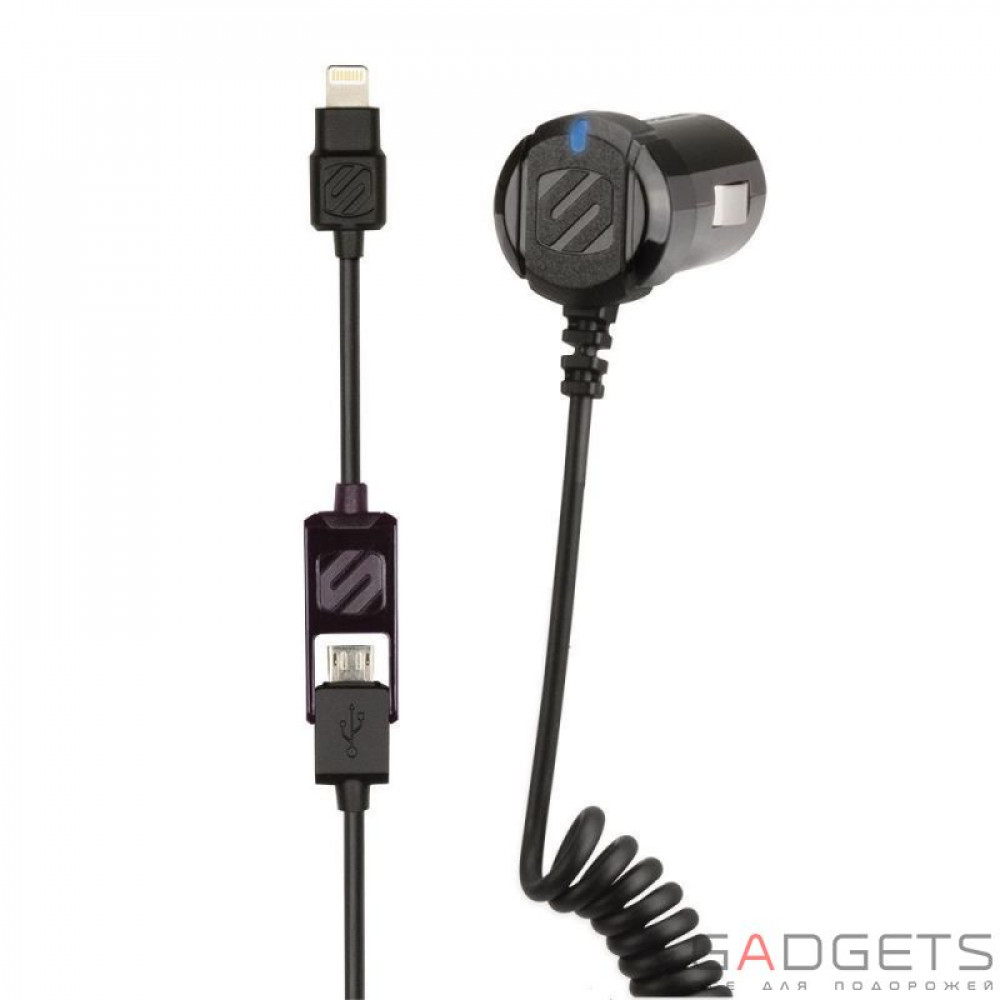 Фото Автомобільний зарядний пристрій Scosche strikeDRIVE smart 12W (I2MC12A)