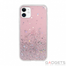 Чехол-накладка SwitchEasy Starfield for iPhone 11 Pro Transparent Rose (GS-103-80-171-61)