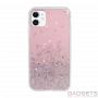Чехол-накладка SwitchEasy Starfield for iPhone 11 Pro Transparent Rose (GS-103-80-171-61) фото 0