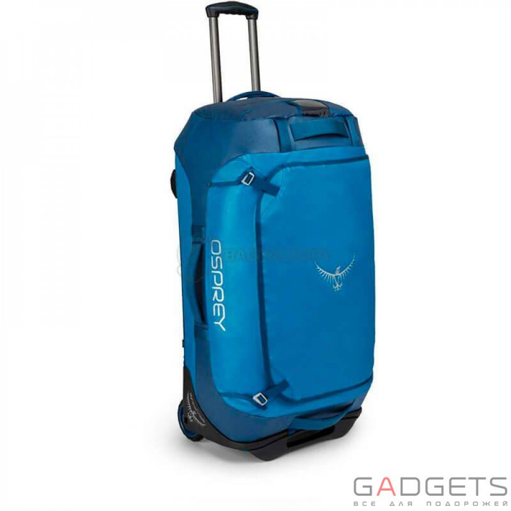Фото Сумка на колесах Osprey Rolling Transporter 90 Kingfisher Blue O/S синя