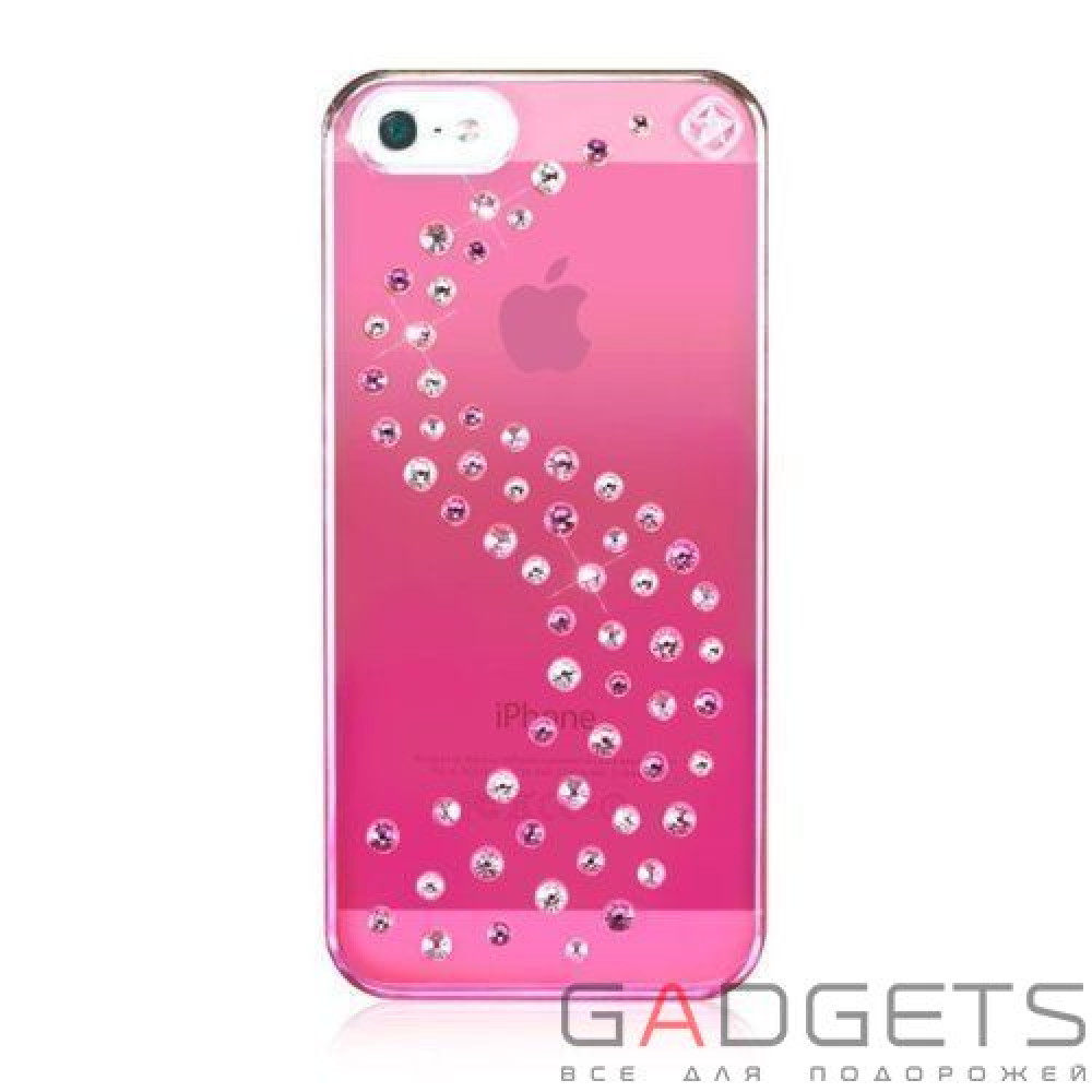 Фото Чохол Bling My Thing Case для iPhone 5 Metallic Mirror ove Mix Pink (BMT-22-16-02-42)