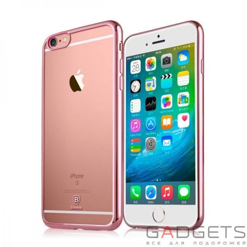 Фото Чохол Baseus Shining case для iPhone 6/6S Plus Rose Gold