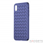 Чехол Baseus BV Weaving Case для iPhone X Blue (WIAPIPHX-BV03) фото 0
