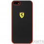 Чехол-накладка CG Mobile Ferrari Hard Case Scuderia Collection Black for iPhone 5/5S (FESCHCP5BL) фото 0