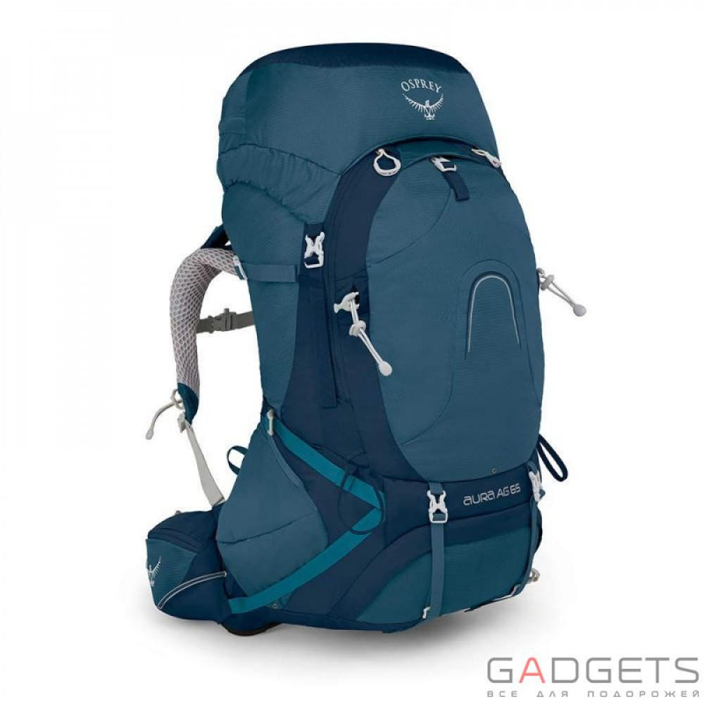 Фото Рюкзак Osprey Aura AG 65 Challenger Blue WS синий