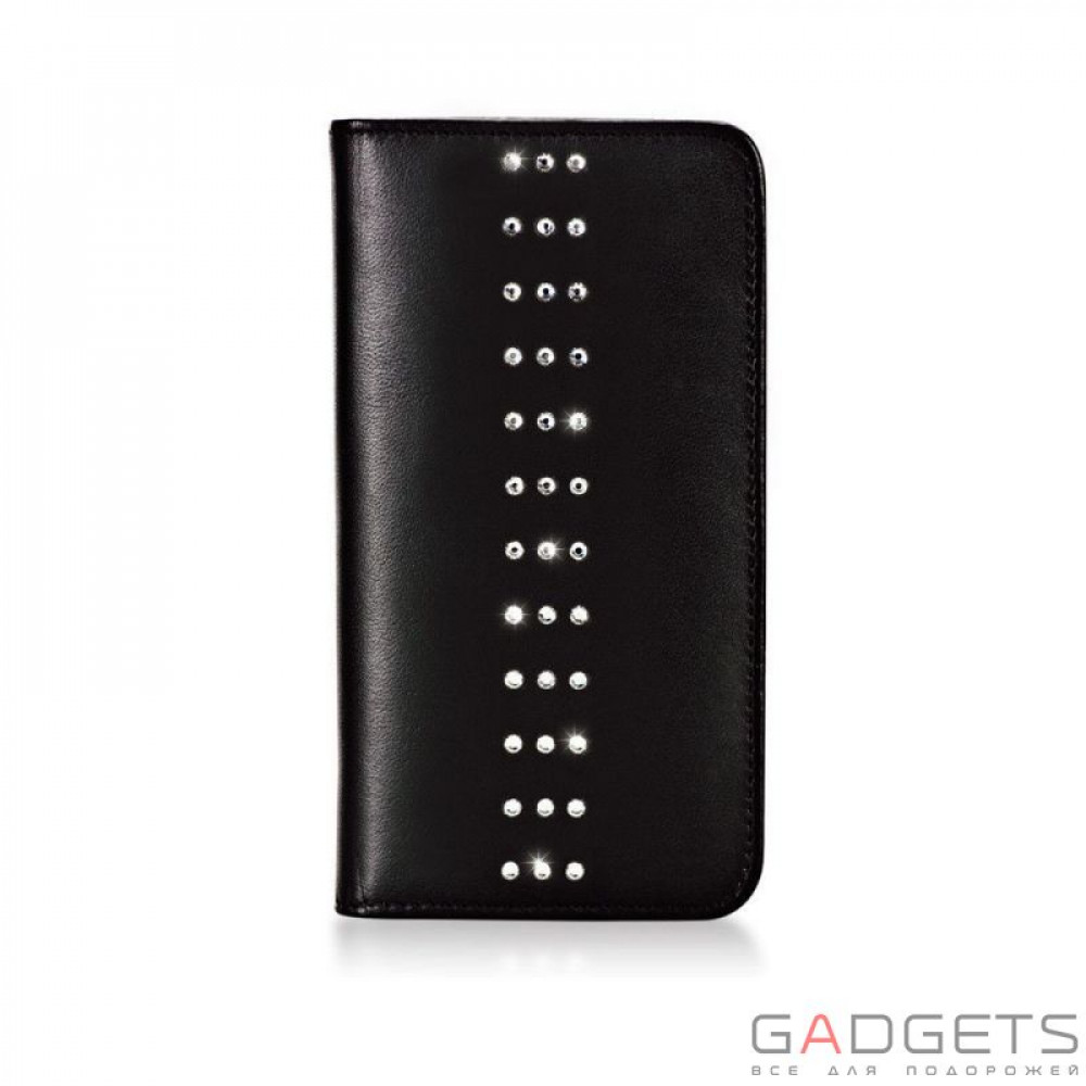Фото Чехол Bling My Thing для iPhone 5 Mystique Stripe Flip-magic Pad Black/Crystal (BMT-MYS-ST-BKC-FC-IP)