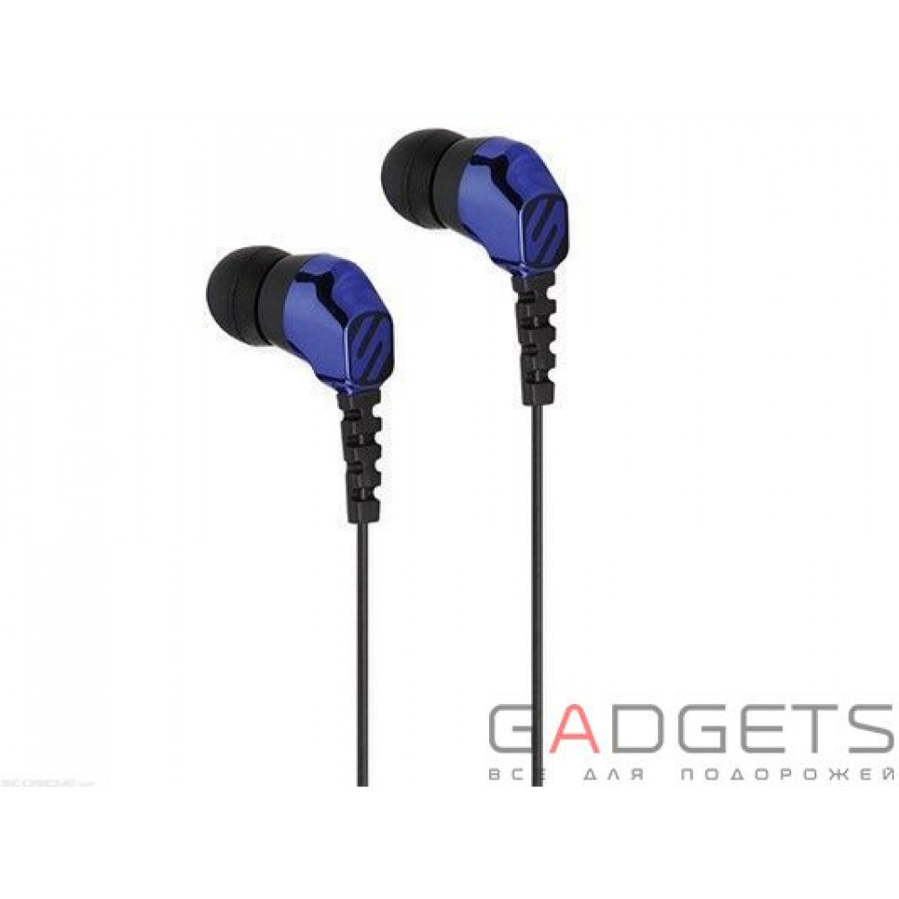 Фото Навушники Scosche Noise Isolation Earbuds with tapLINE II control technology (HP255MDBL)