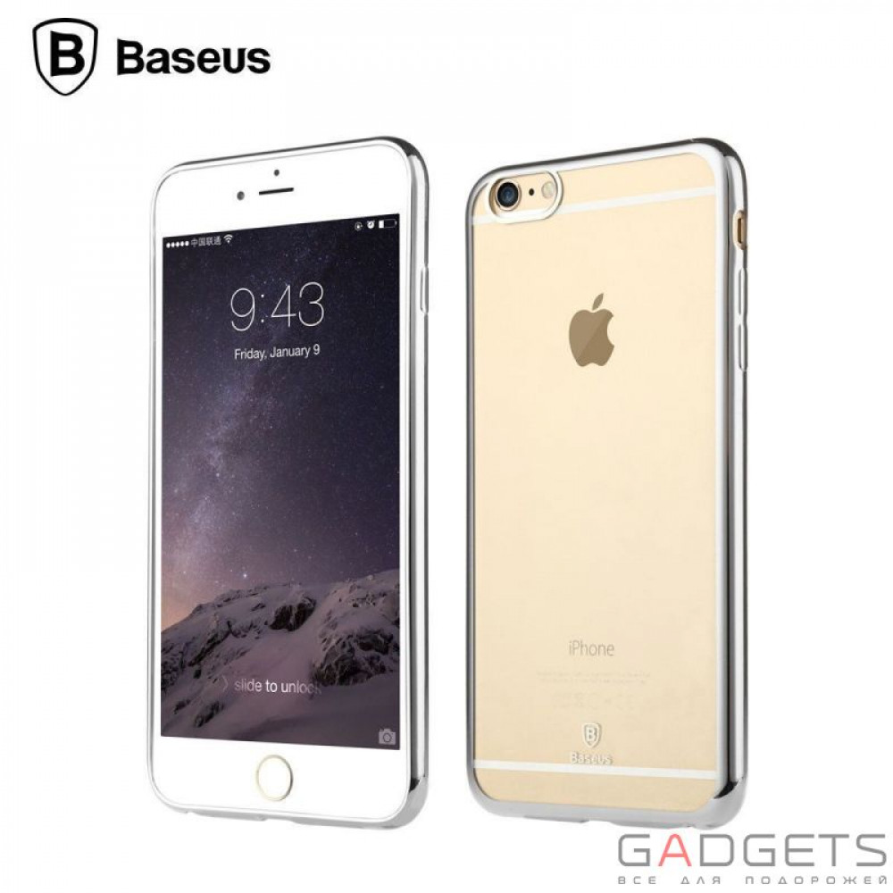 Фото Чехол-накладка Baseus Shining case For iPhone 6 Plus/iPhone 6S Plus Silver