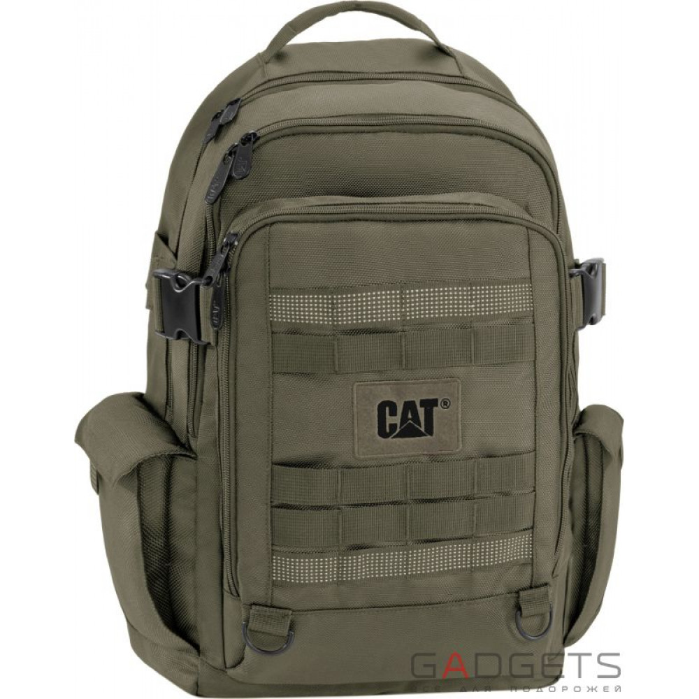 Фото Рюкзак для ноутбука 15.6 CAT Combat Visiflash 22л темно-зелений (83393.351)