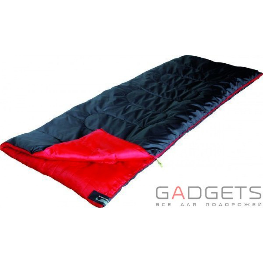 Фото Спальний мішок High Peak Ranger / +7°C (Left) Black/red