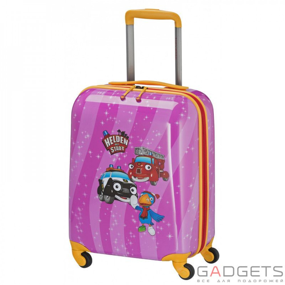 Фото Чемодан на 4-х колесах Travelite Heroes Of The City (S) 28 л Pink (TL071687-17)