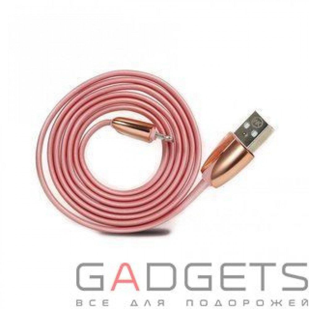 Фото Кабель WK ChanYi Lightning Data Cable Rose Gold (WKC-005)