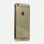 Чохол-накладка iBacks iFling Electroplating Transparent Case Gold for iPhonу 6 4.7'' фото 1