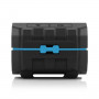 Портативна акустика Braven BRV-1 Portable Wireless Speaker Black with Cyan Relief and Black Grill (BRV1BCB) фото 4