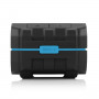 Портативна акустика Braven BRV-1 Portable Wireless Speaker Black with Cyan Relief and Black Grill (BRV1BCB) фото 7