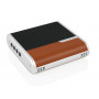 Портативная акустика Braven Bridge Speaker and Conferencing device Black/Light Brown/Silver (BRGBLNS) фото 2