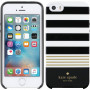 Чехол Incipio Kate Spade New York Hybrid Hardshell Case для iPhone 5/5s/SE Stripe 2 Black/White/Gold Foil (KSIPH-020-STRTBWGF) фото 2