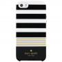 Чехол Incipio Kate Spade New York Hybrid Hardshell Case для iPhone 5/5s/SE Stripe 2 Black/White/Gold Foil (KSIPH-020-STRTBWGF) фото 1