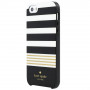 Чехол Incipio Kate Spade New York Hybrid Hardshell Case для iPhone 5/5s/SE Stripe 2 Black/White/Gold Foil (KSIPH-020-STRTBWGF) фото 4