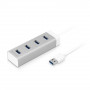 Кабель для передачи данных Macally 4 port USB 3.0 hub (U3HUBA) фото 2