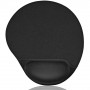 Эргономичный коврик для мыши Goobay Ergonomic Mousepad Black (77604) фото 1