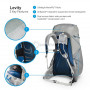 Рюкзак Osprey Levity 60 Parallax Silver MD сірий фото 5