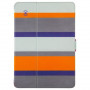 Чохол Speck для Apple iPad Air and iPad Air 2 StyleFolio Cabana StripeSea Glass BlueVivid Purple (SP-SPK-A4086) фото 1