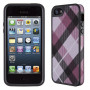 Чeхол Speck iPhone 5 FabShell MegaPlaid Mulberry/Black (SP-SPK-A1594) фото 1