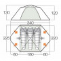 Намет Vango Mistral 300 Terracotta фото 3